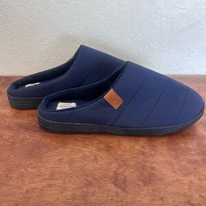 St John’s Bay Large Blue Suede Slip Ons Size 11-12